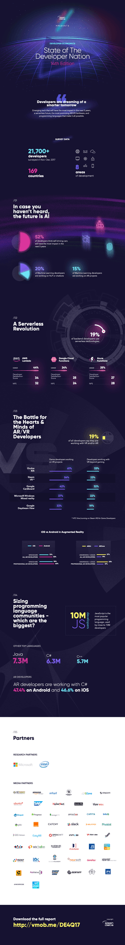 state of the developer nation, developer economics, developer survey, slashdata, de14, developer research, infographic