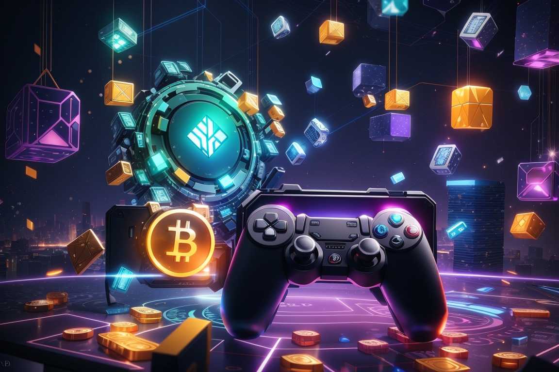 blockchain and gaming thumbnail