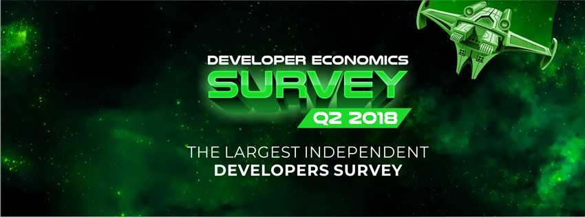 Developer Economics survey Q2 2018 prize draw winners
